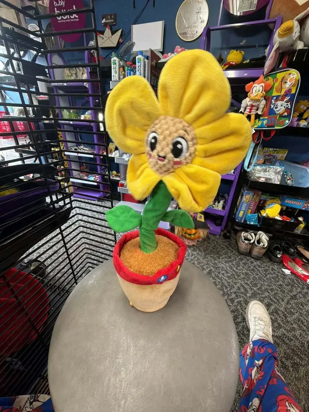 Spark Create Imagine Bilingual Talking and Dancing Plush Sunflower